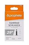 Prophete Unisex – Erwachsene Schlauch 29 x 1.9-2.3 50/60-622, Autoventil (40 mm) Fahrradschlauch, schwarz, One Size (196)