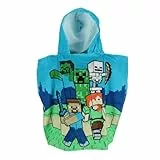 Mojang Studios Badetücher der Marke Poncho Minecraft Baumwolle