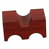 SOLUSTRE Netzkabelhalterung Kabelverwaltungsclips Kabelclip Clips zum Laden von Kabeln Ladekabelhalter USB-Ladestation Telefon-Dockingstation aus Holz Ladekabel-Organizer hölzern Hellbraun