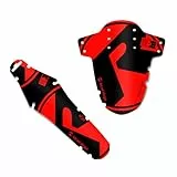 Riesel Design Mudguard Criss:Cross Fahrrad Schutzblech Set vorn und hinten/inkl. Kabelbinder/Fahrrad Spritzschutz für Cyclo Cross und Gravel Bike/Schutzblech (red)