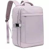 Yankony Kabinentasche, Untersitz-Kabinentasche, kleiner Reiserucksack, Handgepäcktasche für Flugzeuge, mehrere Taschen, bequemer Airback-Rucksack, Kabinengröße für Damen und Herren, violett,