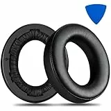 AHG Accessory House Global Premium Bathys Ohrpolster kompatibel mit Focal Bathys Kopfhörern (schwarz). Hochwertiges PU-Leder, flexiweicher hochdichter Schaumstoff, belebt Geräuschunterdrückung und