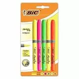 BIC BRITELINER Grip Textmarker – verschiedene Farbe (5 Stück)