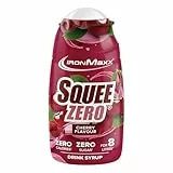 IronMaxx SqueeZero - Cherry 65ml | Sirup, Erfrischendes Geschmackserlebnis für 8 Liter, Zuckerfrei und Kalorienfrei in 100ml verzehrfertigem Getränk