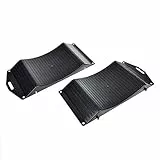 2x PROPLUS Reifenschoner Reifenwiege Standplatte Reifenschutz SCHWARZ 13-18 Zoll