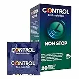 Control Non Stop: verzögernde und stimulierende Kondome – 20 Kondome