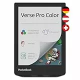 Pocketbook Verse Pro Color Blaugrau 16GB eBook-Reader 6' Dach-Version Touch eINK