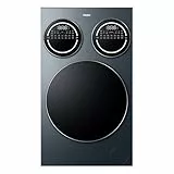 Haier MultiWash Waschmaschine 10+1+1kg I 3 Trommeln I Energieklasse A, 1.400 U/Min., Inverter-Motor, Automatikprogramm, UV-Hygiene, Automatikdosierung, Aquastop I HAMQD 410CBL9GN-84
