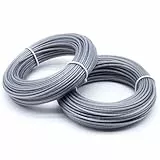 SWNKDG 48m Trimmerfaden Kompatibles mit Bosch Rasentrimmer zum Auffüllen aller Aktuellen Trimmerspulen (1.6 mm) F016800462