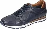Manitu Herren Manitu Schnßrer Sneaker, Blau, 40 EU