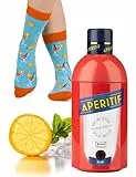 soxo Getränke Socken Damen Geschenke Für Frauen Lustige Geschenk Bunte Damensocken 35-40 Aperitif 1 Paar