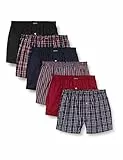 Lower East American Boxershorts Herren 10 Pack I 6 Pack aus 100% Baumwolle - Unterwäsche Herren Unterhosen für Männer, Unterhosen Herren Boxershorts Herren Baumwolle, Männer Boxershorts, Mehrfarbig XL