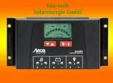 bau-tech Solarenergie Solarladeregler Steca Solarix 2525 12/24V mit LCD Display und USB Buchse GmbH