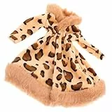 TOYANDONA Plüsch Miniatur Puppenkleidung Weicher Ersatzmantel für Puppen Langlebig Waschbar Modisch Geeignet für Mädchen Puppen Stilvolle Kuscheljacke als Puppenzubehör