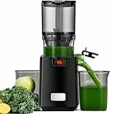 LINKChef Entsafter Slow Juicer, Entsafter Gemüse und Obst Testsieger, 130MM Öffnung und 1,8L Juicer Machine mit Umkehrfunktion, Einfache Installation, Leicht zu Reinigen, 100% BPA Frei, 250W