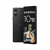 Sony Xperia 10 VI - 6,1' 21:9 OLED, 5.000 mAh Akku, DREI optische Brennweiten, Leicht und kompakt, 3,5mm Audio, Android 14, IP65/68, Dual SIM hybrid, schwarz, 24+12 Monate Garantie [Amazon Exklusiv]