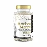 Golden Tree Active Move – Natürliches Gelenkpflegemittel: Steigert Flexibilität/Mobilität der Gelenke, lindert Gelenkschmerzen – Boswellia, Hyaluronsäure, Belinal, Vitamin C, Mangan, Kupfer, Pfeffer