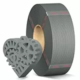 ANYCUBIC PLA Filament Nachfüllpackung Textur Grau, 3D Drucker Filament 1,75 mm ohne Spule, Hohe Präzision Hohe Kompatibilität, 1KG