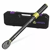 ANPUDS Drehmomentschlüssel 1/2 Zoll, 20-220 Nm, ±3% Fehlergenauigkeit, 72 Zähne Reifenschlüssel Tool mit Aufbewahrungsbox, Drehmoment-Schlüssel für Auto, LKW, Motorrad