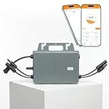 TSUN Mikro-Wechselrichter 800 W TSOL-MS800 für Balkonkraftwerk, IP67 wetterfest, Plug-&-Play Installation, 2 MPPT, Bluetooth & WiFi, Micro Inverter