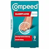 Compeed Blasenpflaster für die Zehen - Hydrokolloid-Pflaster bei Blasen - lindert Schmerzen, schützt vor Druck und Reibung, unterstützt die Heilung - 1,7 x 5,1 cm - 9 Stück