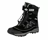 Lico Unisex Kinder Sundsvall Vs Schneestiefel, Schwarz Grau, 32 EU