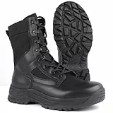 LUDEY Springerstiefel Militär Taktische Stiefel Kampfstiefel Einsatzstiefel Herren Arbeitsstiefel Leichte Military Boots Schwarz 43EU