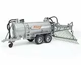 bruder 02020 - Fliegl Fassanhänger mit Schleppschlauchverteiler - 1:16 Güllefass, Güllewagen, Odelfass, Wasserfass, Bauernhof, Landwirtschaft, Anhänger, Traktor Zubehör