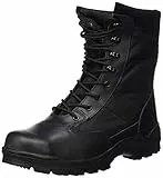 Mil-Tec Herren Sicherheitsstiefel-12837000 Sicherheitsstiefel, Schwarz, 43 EU