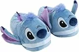 Disney Stitch Hausschuhe Damen Frauen Lilo&Stitch 3D, warme Flauschige Slippers Größe 36-41, Teeenager, Blau (Hellblau, EU Schuhgrößensystem, Jugendliche, Damen, Numerisch (von/bis), M, 40, 41)