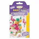 Günthart BackDecor mit 8 verschiedene Zuckerfiguren als Aloha, Ananas, Flamingo SET Flamingo, 1er Pack (1 x 16 g)