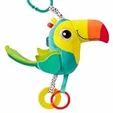Ravensburger 12034048 Play+ Baby Activity-Tukan - Spielzeug ab 0 Monate, Kinderwagenspielzeug, Plüschtier