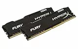 HyperX HX432C18FBK2/32 Fury Schwarz DDR4 32GB (Kit 2x16GB), 3200MHz CL18 DIMM XMP
