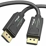 KabelDirekt – 8K Displayport Kabel 2.0 – 2m – DP 2.0 Kabel für Gaming PC/Gaming Laptop – in Deutschland entwickelt (hochauflösende 10K / 8K / 4K oder ultraschnelle 144Hz, 240Hz, 360Hz)