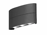 Konstsmide Wandleuchte Chieri | anthrazit | outdoor | High Power LED | 7853-370