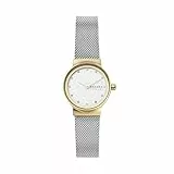Skagen Freja Lille Damenuhr, Quarz-Zweizeigerwerk mit Edelstahl- oder Lederarmband
