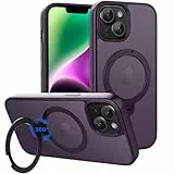 CACOE für iPhone 13/14 Hülle mit Kameraschutz, Kompatibel mit MagSafe, Stoßfeste Kratzfeste Magnetische Rückseite Handyhülle für iPhone 13/14 Hülle