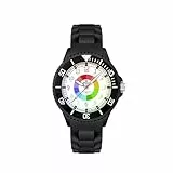 Weayege Kinderuhr Jungen Mädche,Kinder Lern Armbanduhr,Armbanduhr für Jungen,Mädchen,Kinderuhr,3ATM wasserdichte Analog Quarzuhr,Erlernen der Uhrzeit