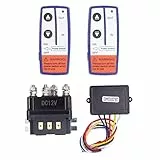 Cocoarm 12V Seilwinde Funkfernbedienung, 250 A, Messingkontakt, 2NO, Chassismontage, Handwinde, Relais, Industriefahrzeuge