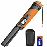 DR.ÖTEK Metalldetektor Pinpointer, IP68 voll wasserdicht Handstift Zeiger mit LCD-Bildschirm, innovative Interferenz Stornierungsfunktion, höhere Empfindlichkeit, 3 Modi, ideal für Gold, Münzen,