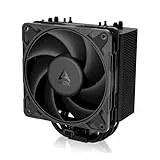 ARCTIC Freezer 36-S - CPU Kühler für Intel & AMD, Single-Tower, druckoptimierter 120 mm P12 Pro-Lüfter, 600–3000 rpm, Hydrodynamisches Gleitlager, inkl. MX-7 - Schwarz