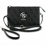 CG MOBILE Guess 4G Clutch-Handytasche mit großem Logo (Schwarz)