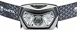 VARTA Stirnlampe LED, wiederaufladbare Kopflampe, Outdoor Sports H30R Wireless Pro, kabelloses Laden, wasserdicht, schwenkbarer Kopf, Dimmfunktion, ideal für Camping, Joggen, Wandern
