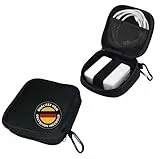 Flexible Kabeltasche Organizer für MacBook Netzteil & Handy Ladekabel – Weiches Reise Etui für USB, Powerbank – Schreibtisch Ordnung
