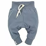 Pinokio Baby Leggins Fun Time, 95% Cotton, 5% Elastane, Blue Unisex Gr. 56-86 (80)