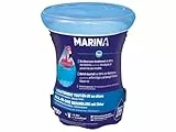 MARINA All-In-One Behandlung mit Chlor für Pool 10 bis 30m3, Dauerpflege für 3 Monate, Chlortabletten für Pool, Schwimmdosierer Pool