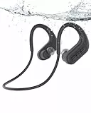 SANOTO Kopfhörer Schwimmen, In Ear Kopfhörer Bluetooth 5.4, IPX8 Unterwasser Kopfhörer Schwimen 8G MP3 Player Sport Kopfhörer zum Schwimmen Laufen, Surfen