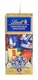 Lindt Schokolade Swiss Napolitains Geschenkbox | Mini-Tafeln | ca. 70 x Mini Schokoladentäfelchen pro Box | 500 g Schokoladengeschenk