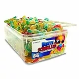 Capico Bunte Schnuller gezuckertes Fruchtgummi (1000g) in Dose, Halal