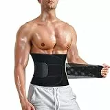 Bingrong Neopren Sauna Anzug Männliche Taille Trainer für Männer Korsett
